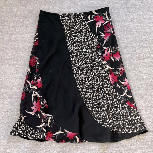 Liz Claiborne Dresses & Skirts - Liz Claiborne Axcess Long Floral Skirt Sz. 12